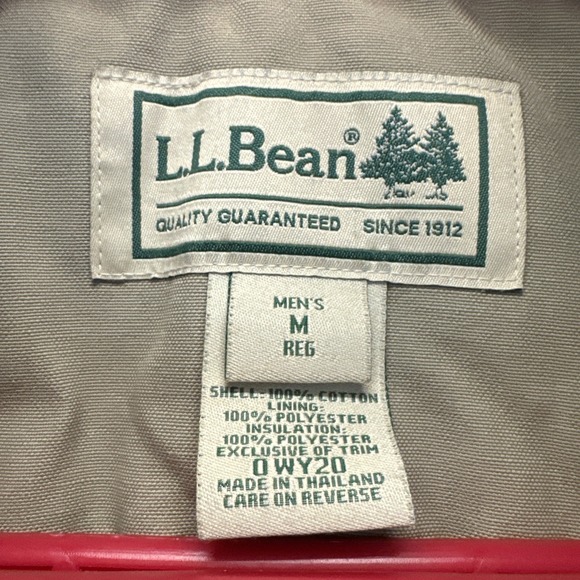 LL Bean Chore Coat Men's M Cotton Canvas Barn Jacket Y2K Lined Field - Picture 2 of 6